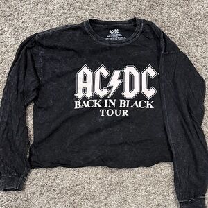 AC/DC Back in Black Tour Sweatshirt